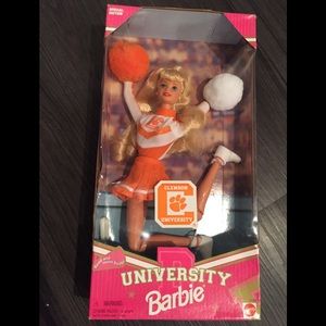 Clemson University Barbie Cheerleader